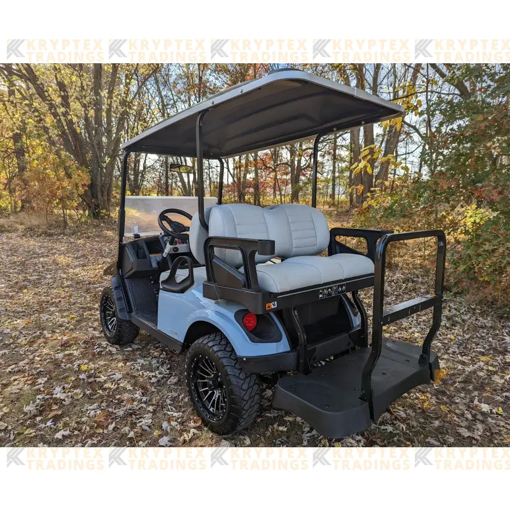 2023 E-Z-GO S4 - Ocean Gray Kryptex Golf Carts