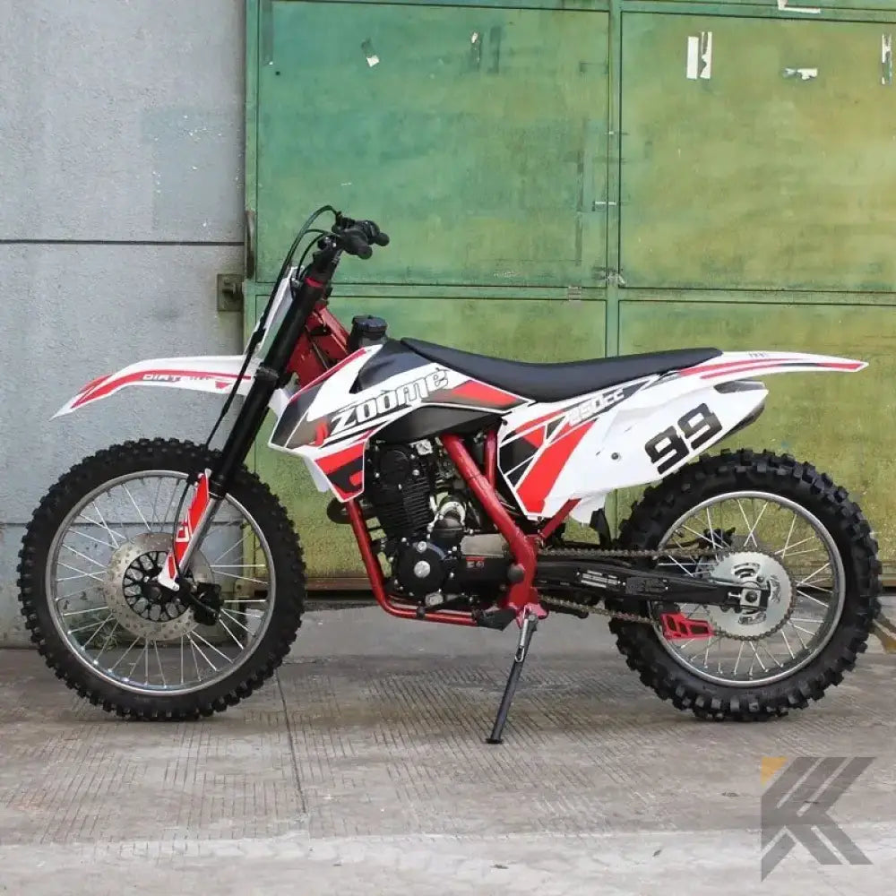 Evader 250 Adult Dirt Bike Kryptex Golf Carts