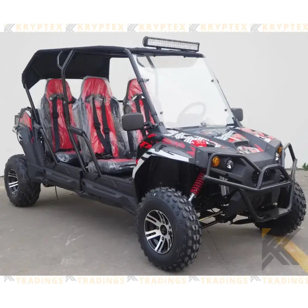 TrailMaster Challenger4 300EX EFI UTV Side By Side Kryptex Golf Carts