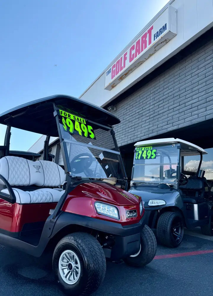 2020 Club Car Tempo 2 Passenger Golf Cart w/ New 48v Lithium Battery