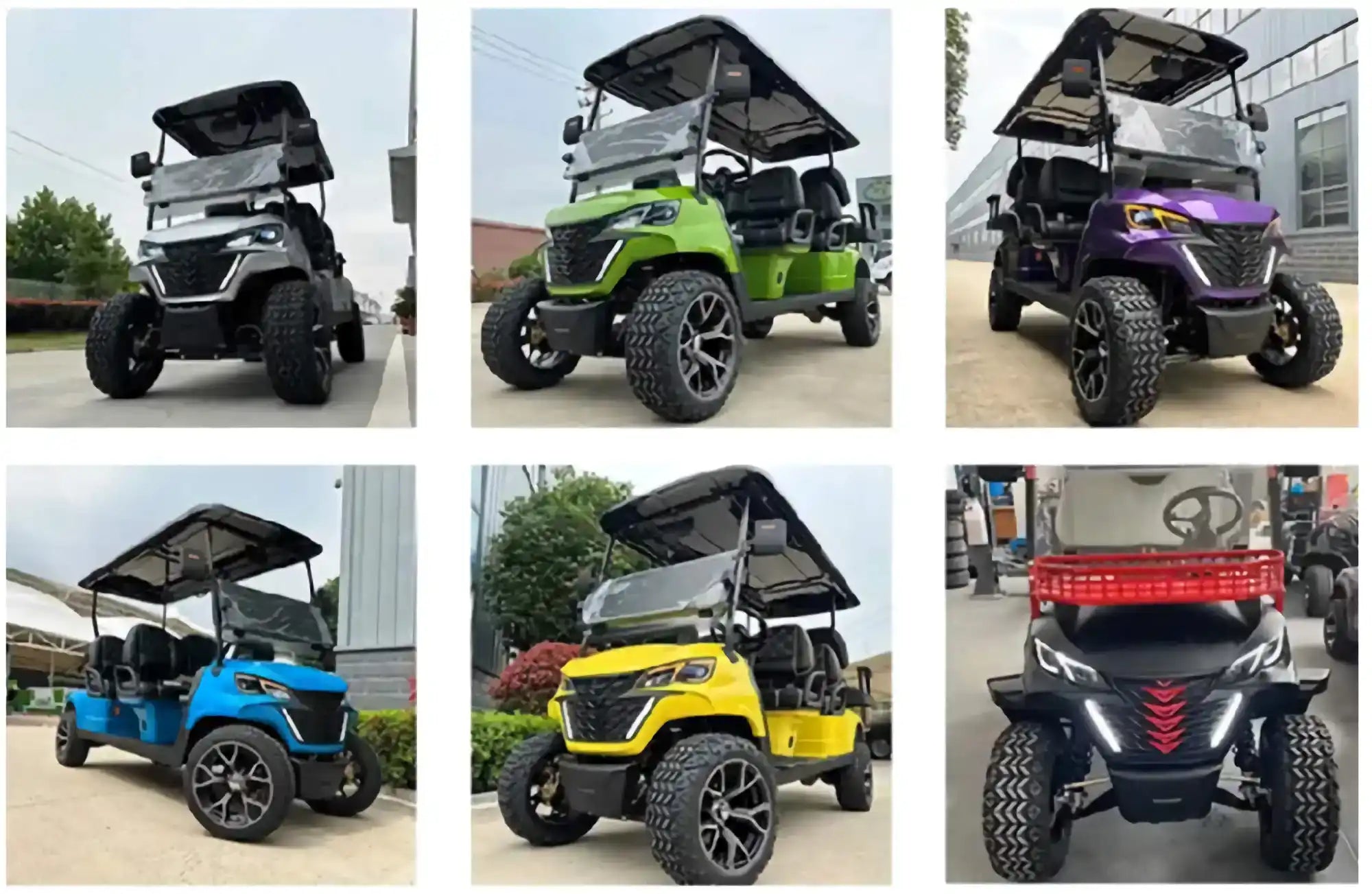 Load video: 2023 Electric Golf Cart with Lithium Battery