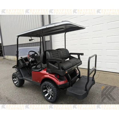 2023 E-Z GO S4 - Inferno Red Kryptex Golf Carts