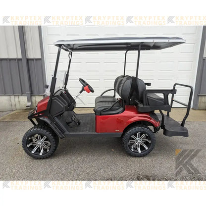 2023 E-Z GO S4 - Inferno Red Kryptex Golf Carts