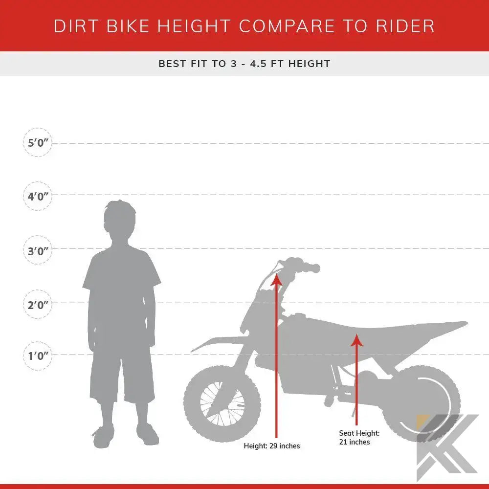 TaoMotor DB20 Kids Dirt Bike Kryptex Golf Carts