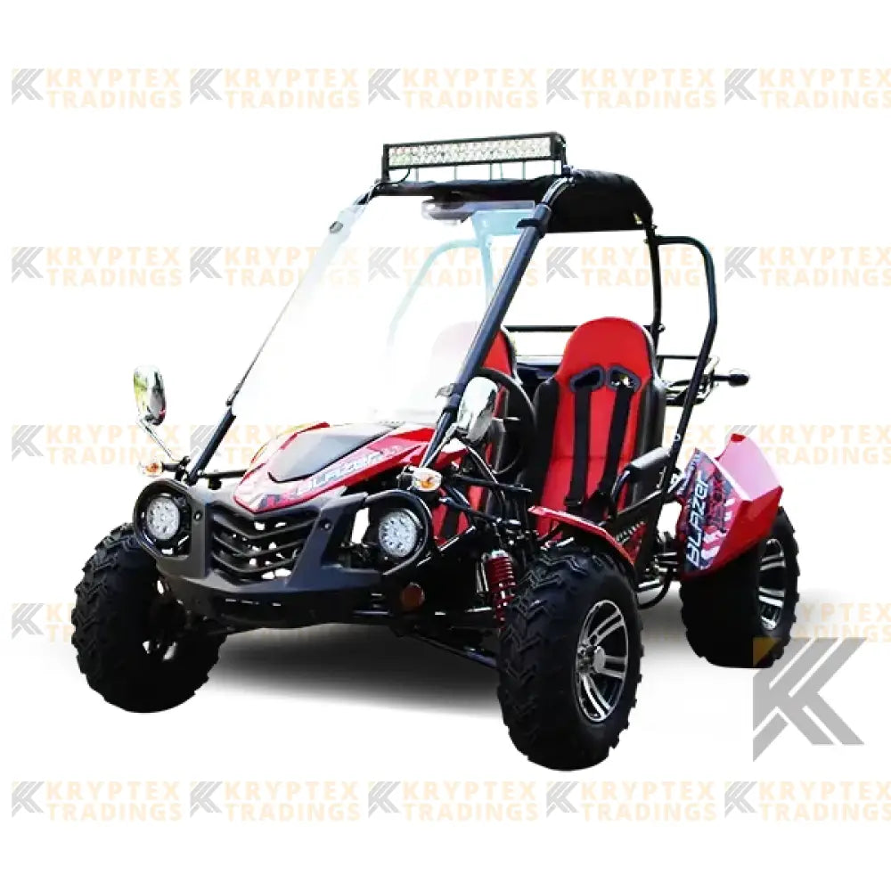 Trailmaster Blazer 200X Adult Go-Kart Buggy Kryptex Golf Carts