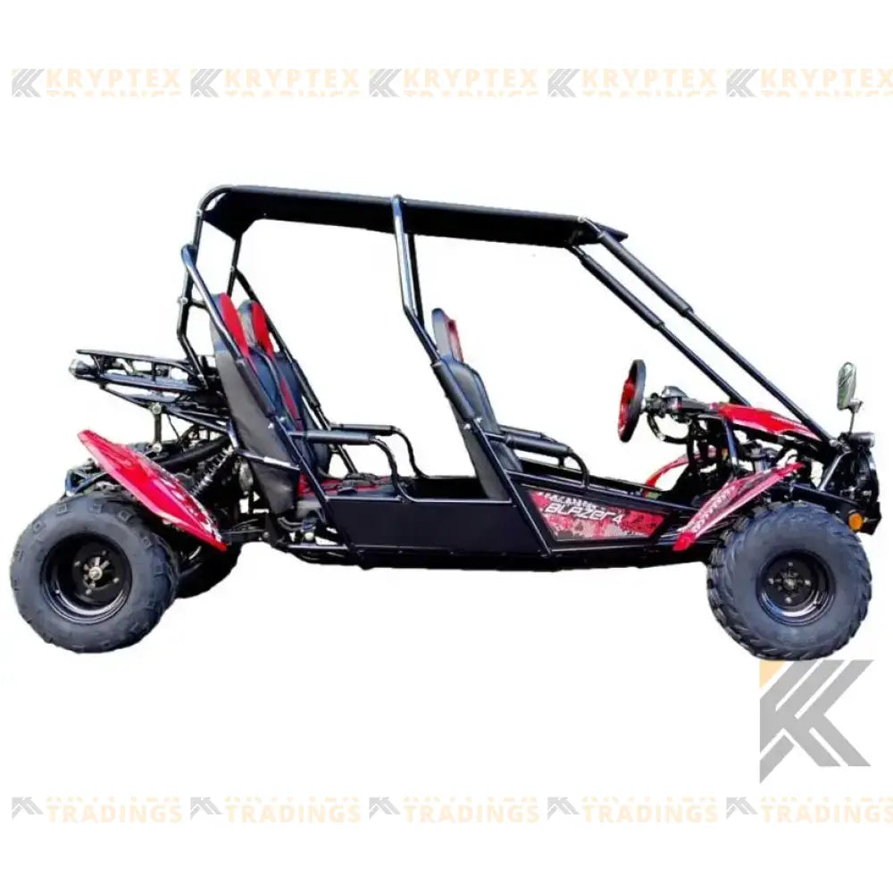 TrailMaster Blazer4 200X 4 Seater Go Kart Kryptex Golf Carts