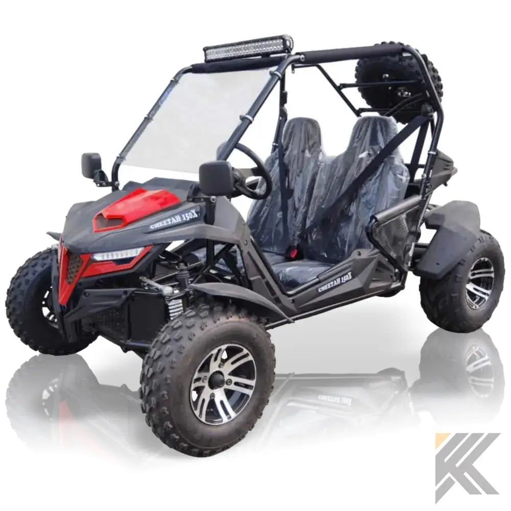TrailMaster Cheetah 200X Sport Package Go Kart Kryptex Golf Carts