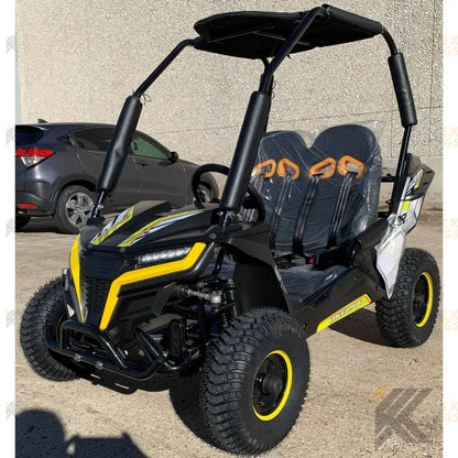 Trailmaster Cheetah i6 Children's Go-Kart Buggy, Electric Motor Kryptex Golf Carts