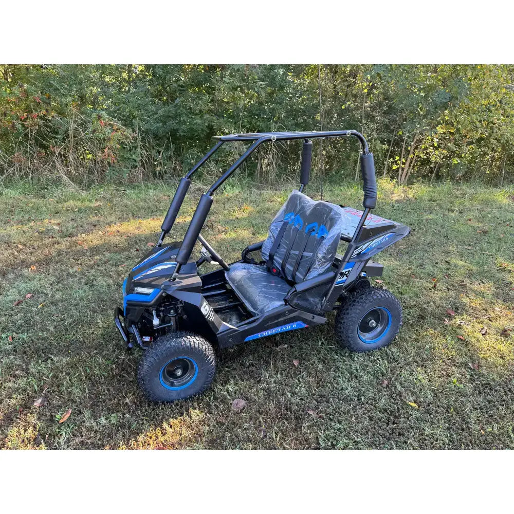 Trailmaster Cheetah i6 Children's Go-Kart Buggy, Electric Motor Kryptex Golf Carts