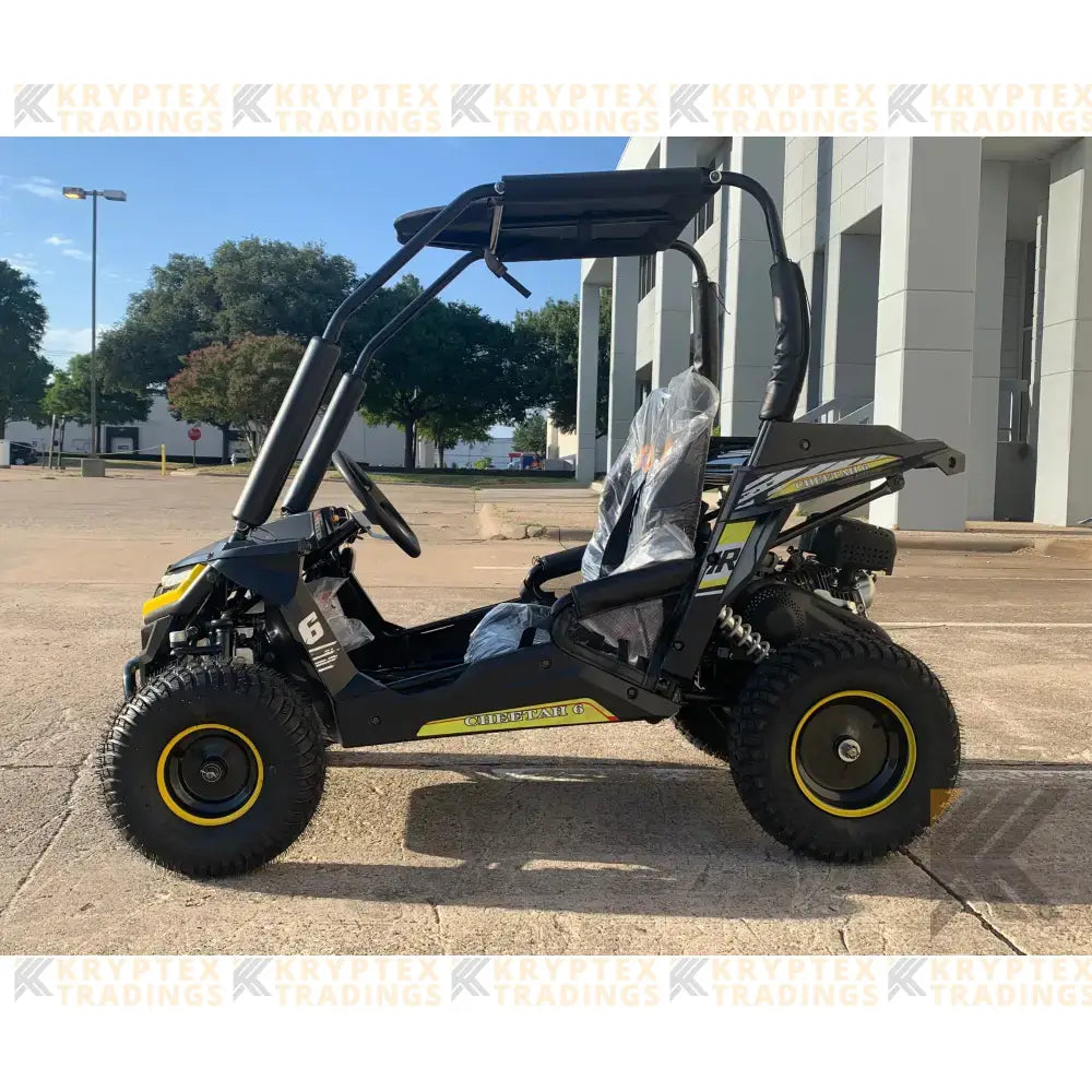 Trailmaster Cheetah 6 Children's Go-Kart Buggy, 4-Stroke 163cc Kryptex Golf Carts