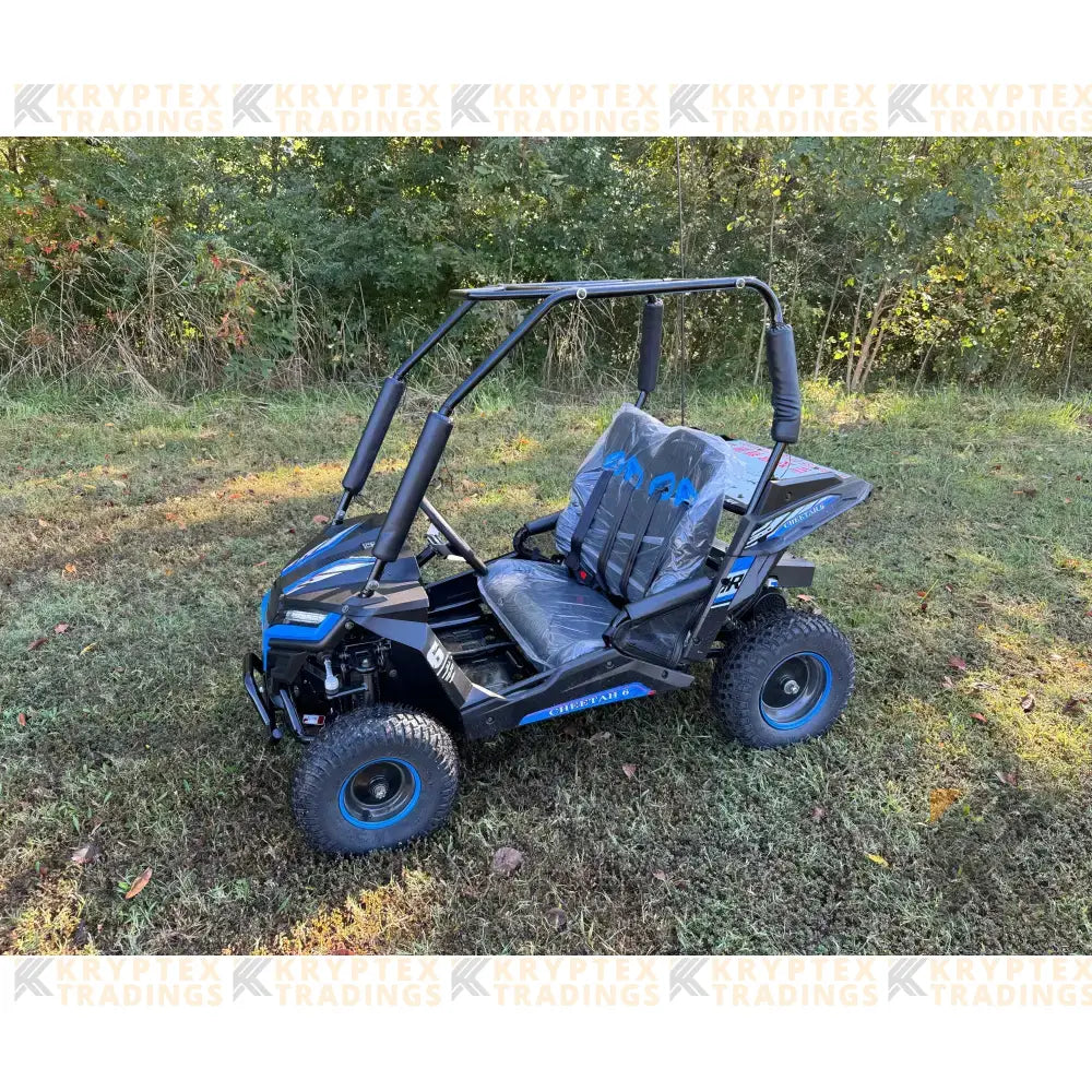 Trailmaster Cheetah i6 Children's Go-Kart Buggy, Electric Motor Kryptex Golf Carts