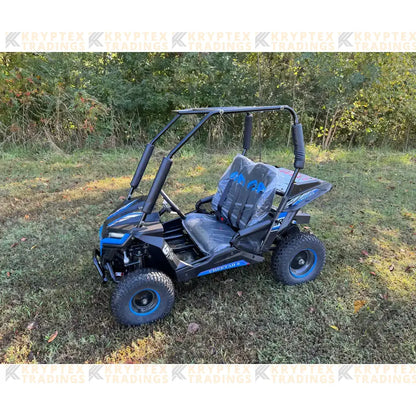 Trailmaster Cheetah i6 Children's Go-Kart Buggy, Electric Motor Kryptex Golf Carts