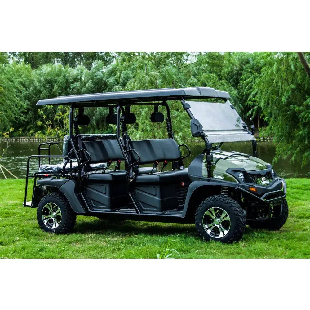 Trailmaster Taurus 80ED GV Electric 6 Seater Golf Cart Kryptex Golf Carts