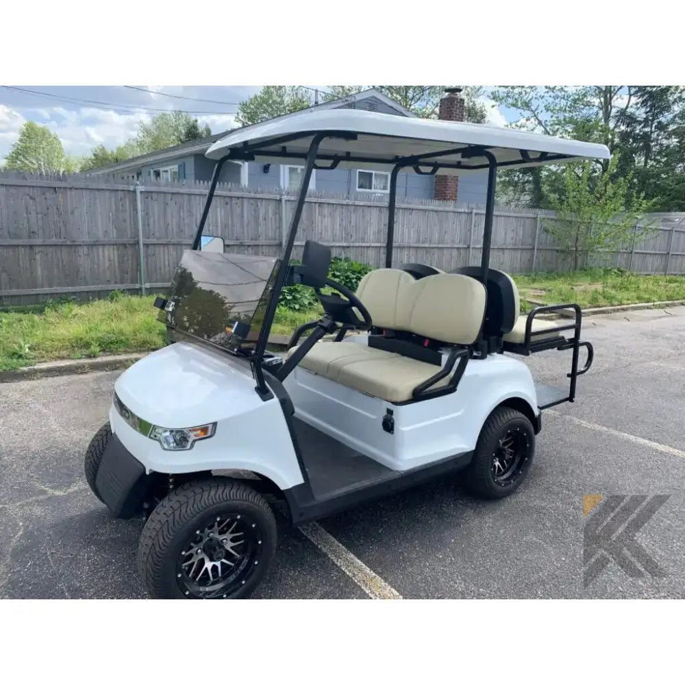 White 2023 Star EV Capella Kryptex Golf Carts