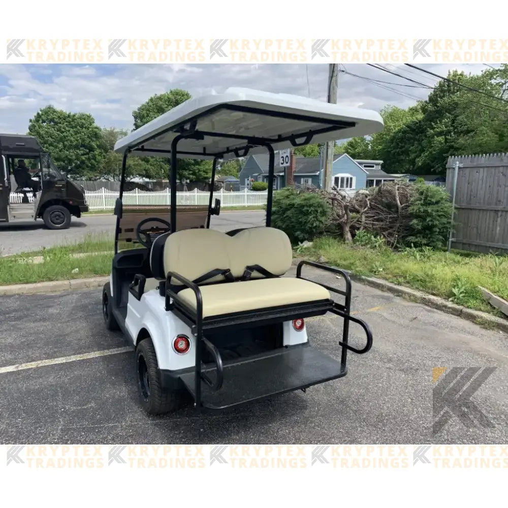 White 2023 Star EV Capella Kryptex Golf Carts